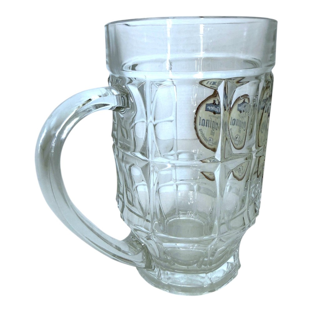 Tucher Nurnberger Original Hell 950 Jahre Nurnberg 0.5L Dimpled Glass Beer Mug - Picture 7 of 16